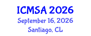 International Conference on Marine Science and Aquaculture (ICMSA) September 16, 2026 - Santiago, Chile International Conference on Marine Science and Aquaculture (ICMSA) September 16, 2026 - Santiago, Chile