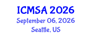 International Conference on Marine Science and Aquaculture (ICMSA) September 06, 2026 - Seattle, United States International Conference on Marine Science and Aquaculture (ICMSA) September 06, 2026 - Seattle, United States
