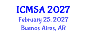 International Conference on Marine Science and Aquaculture (ICMSA) February 25, 2027 - Buenos Aires, Argentina International Conference on Marine Science and Aquaculture (ICMSA) February 25, 2027 - Buenos Aires, Argentina