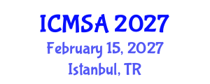 International Conference on Marine Science and Aquaculture (ICMSA) February 15, 2027 - Istanbul, Turkey International Conference on Marine Science and Aquaculture (ICMSA) February 15, 2027 - Istanbul, Turkey