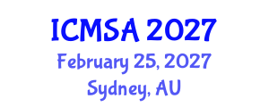 International Conference on Marine Science and Aquaculture (ICMSA) February 25, 2027 - Sydney, Australia International Conference on Marine Science and Aquaculture (ICMSA) February 25, 2027 - Sydney, Australia