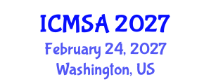 International Conference on Marine Science and Aquaculture (ICMSA) February 24, 2027 - Washington, United States International Conference on Marine Science and Aquaculture (ICMSA) February 24, 2027 - Washington, United States