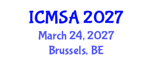 International Conference on Marine Science and Aquaculture (ICMSA) March 24, 2027 - Brussels, Belgium International Conference on Marine Science and Aquaculture (ICMSA) March 24, 2027 - Brussels, Belgium