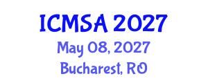 International Conference on Marine Science and Aquaculture (ICMSA) May 08, 2027 - Bucharest, Romania International Conference on Marine Science and Aquaculture (ICMSA) May 08, 2027 - Bucharest, Romania