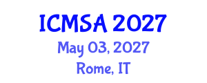 International Conference on Marine Science and Aquaculture (ICMSA) May 03, 2027 - Rome, Italy International Conference on Marine Science and Aquaculture (ICMSA) May 03, 2027 - Rome, Italy