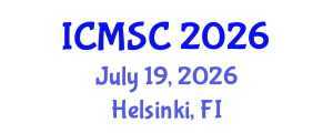 International Conference on Marine Science and Conservation (ICMSC) July 19, 2026 - Helsinki, Finland