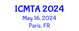 International Conference on Marine Technology and Applications (ICMTA) May 16, 2024 - Paris, France