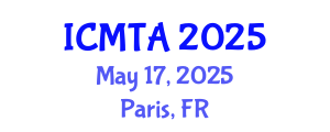 International Conference on Marine Technology and Applications (ICMTA) May 17, 2025 - Paris, France