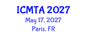 International Conference on Marine Technology and Applications (ICMTA) May 17, 2027 - Paris, France International Conference on Marine Technology and Applications (ICMTA) May 17, 2027 - Paris, France