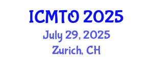 International Conference on Marine Technology and Operations (ICMTO) July 29, 2025 - Zurich, Switzerland