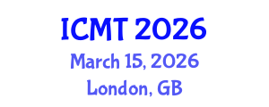 International Conference on Marine Technology (ICMT) March 15, 2026 - London, United Kingdom