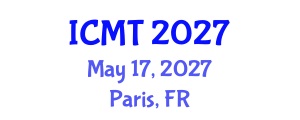 International Conference on Marine Technology (ICMT) May 17, 2027 - Paris, France International Conference on Marine Technology (ICMT) May 17, 2027 - Paris, France