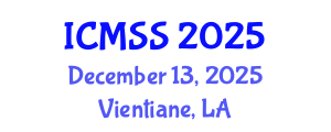 International Conference on Maritime Safety and Security (ICMSS) December 13, 2025 - Vientiane, Laos