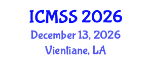 International Conference on Maritime Safety and Security (ICMSS) December 13, 2026 - Vientiane, Laos