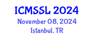 International Conference on Maritime Safety and Security Law (ICMSSL) November 08, 2024 - Istanbul, Turkey