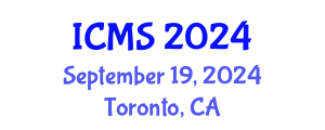 International Conference on Maritime Science (ICMS) September 19, 2024 - Toronto, Canada