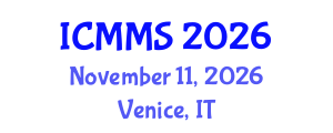 International Conference on Marketing and Management Sciences (ICMMS) November 11, 2026 - Venice, Italy