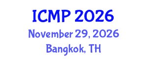 International Conference on Marketing and Retailing (ICMP) November 29, 2026 - Bangkok, Thailand International Conference on Marketing and Retailing (ICMP) November 29, 2026 - Bangkok, Thailand