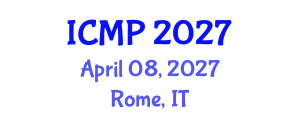 International Conference on Marketing and Retailing (ICMP) April 08, 2027 - Rome, Italy International Conference on Marketing and Retailing (ICMP) April 08, 2027 - Rome, Italy