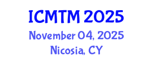 International Conference on Marketing and Tourism Management (ICMTM) November 04, 2025 - Nicosia, Cyprus