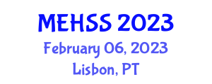 International Conference on Marketing, Education, Humanities and Social Sciences (MEHSS) February 06, 2023 - Lisbon, Portugal