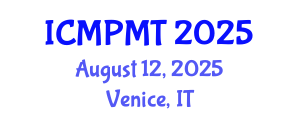 International Conference on Marketing, Product Management and Technology (ICMPMT) August 12, 2025 - Venice, Italy