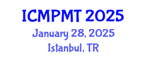 International Conference on Marketing, Product Management and Technology (ICMPMT) January 28, 2025 - Istanbul, Turkey
