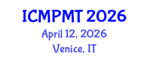 International Conference on Marketing, Product Management and Technology (ICMPMT) April 12, 2026 - Venice, Italy