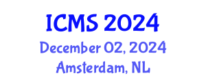 International Conference on Marketing Studies (ICMS) December 02, 2024 - Amsterdam, Netherlands