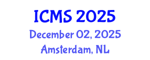 International Conference on Marketing Studies (ICMS) December 02, 2025 - Amsterdam, Netherlands