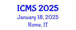 International Conference on Marketing Studies (ICMS) January 18, 2025 - Rome, Italy