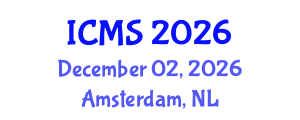 International Conference on Marketing Studies (ICMS) December 02, 2026 - Amsterdam, Netherlands
