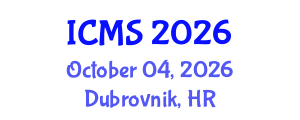 International Conference on Marketing Studies (ICMS) October 04, 2026 - Dubrovnik, Croatia