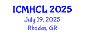 International Conference on Material Handling, Constructions and Logistics (ICMHCL) July 19, 2025 - Rhodes, Greece