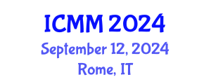 International Conference on Material Modelling (ICMM) September 12, 2024 - Rome, Italy
