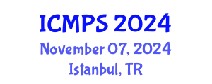 International Conference on Material Physics and Superconductivity (ICMPS) November 07, 2024 - Istanbul, Turkey