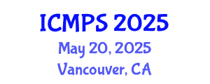 International Conference on Material Physics and Superconductivity (ICMPS) May 20, 2025 - Vancouver, Canada