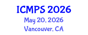 International Conference on Material Physics and Superconductivity (ICMPS) May 20, 2026 - Vancouver, Canada