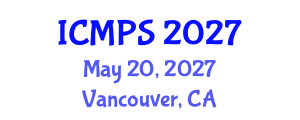 International Conference on Material Physics and Superconductivity (ICMPS) May 20, 2027 - Vancouver, Canada International Conference on Material Physics and Superconductivity (ICMPS) May 20, 2027 - Vancouver, Canada