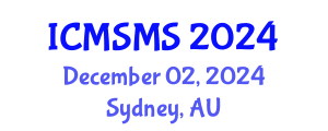 International Conference on Material Strength and Materials Science (ICMSMS) December 02, 2024 - Sydney, Australia