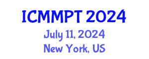 International Conference on Materials and Materials Processing Technologies (ICMMPT) July 11, 2024 - New York, United States