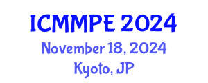 International Conference on Materials, Minerals and Polymer Engineering (ICMMPE) November 18, 2024 - Kyoto, Japan
