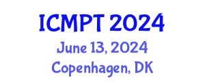International Conference on Materials Processing Technology (ICMPT) June 13, 2024 - Copenhagen, Denmark