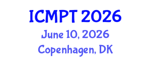 International Conference on Materials Processing Technology (ICMPT) June 10, 2026 - Copenhagen, Denmark