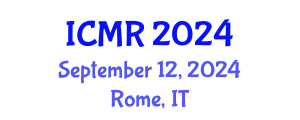 International Conference on Materials Research (ICMR) September 12, 2024 - Rome, Italy