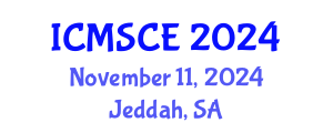 International Conference on Materials Science and Composite Engineering (ICMSCE) November 11, 2024 - Jeddah, Saudi Arabia