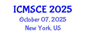 International Conference on Materials Science and Composite Engineering (ICMSCE) October 07, 2025 - New York, United States
