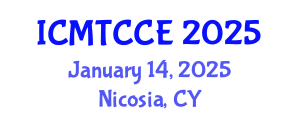 International Conference on Materials, Textiles, Chemistry and Chemical Engineering (ICMTCCE) January 14, 2025 - Nicosia, Cyprus