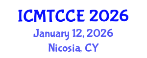 International Conference on Materials, Textiles, Chemistry and Chemical Engineering (ICMTCCE) January 12, 2026 - Nicosia, Cyprus International Conference on Materials, Textiles, Chemistry and Chemical Engineering (ICMTCCE) January 12, 2026 - Nicosia, Cyprus