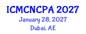 International Conference on Maternal-Child Nursing Care and Postpartum Adaptations (ICMCNCPA) January 28, 2027 - Dubai, United Arab Emirates